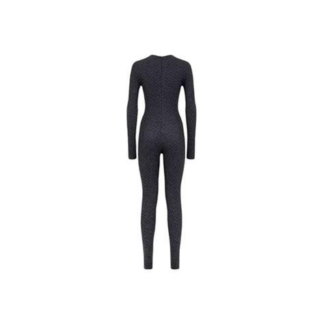 fendi skims crew neck full onesie|fendi skims bodysuit.